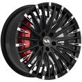 Vissol F-1945 9x21 5x120 ET45,5 62,5 Gloss Black with Machined Face