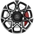 Vissol F-1946 8,5x21 5x108 ET40 63,4 Gloss Black with Machined Face