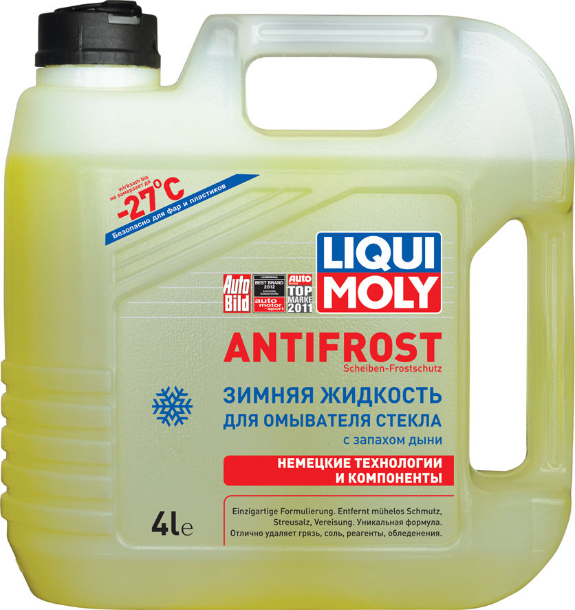 Стеклоомывающая жидкость Liqui Moly ANTIFROST Scheiben-Frostschutz -27С 4 л